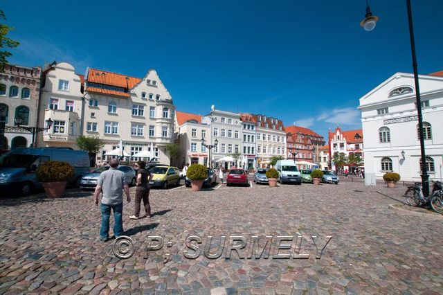 Wismar: place de l'Htel de ville
Mots-clés: Europe;Allemagne;Mecklenburg;Vorpommern;Wismar